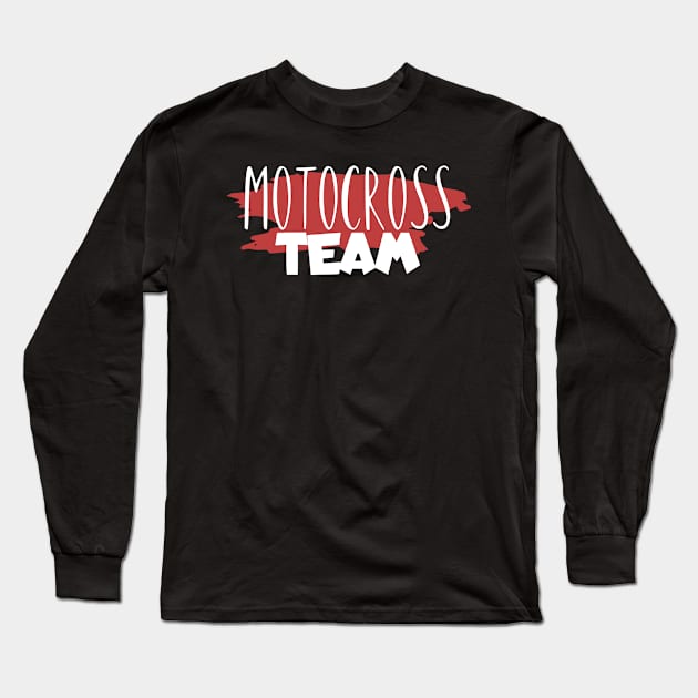 Motocross team Long Sleeve T-Shirt by maxcode